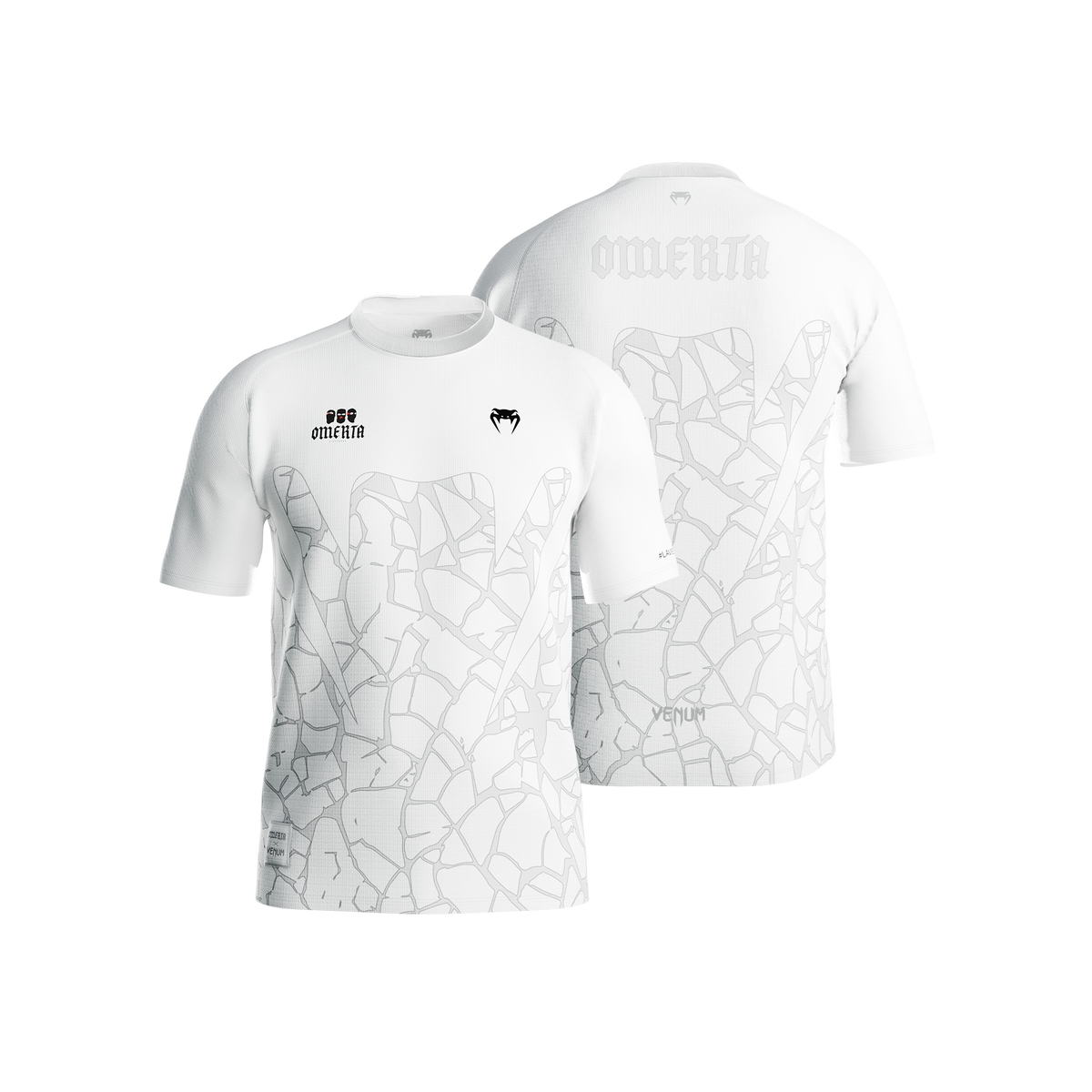 Maillot Venum X Omerta Blanc